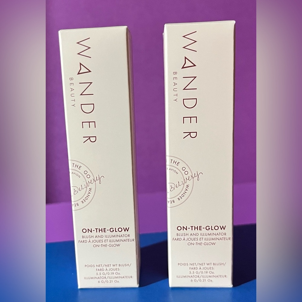 Wander Beauty Dual-Ended Blush and Illuminator BRAND NEW. $15each